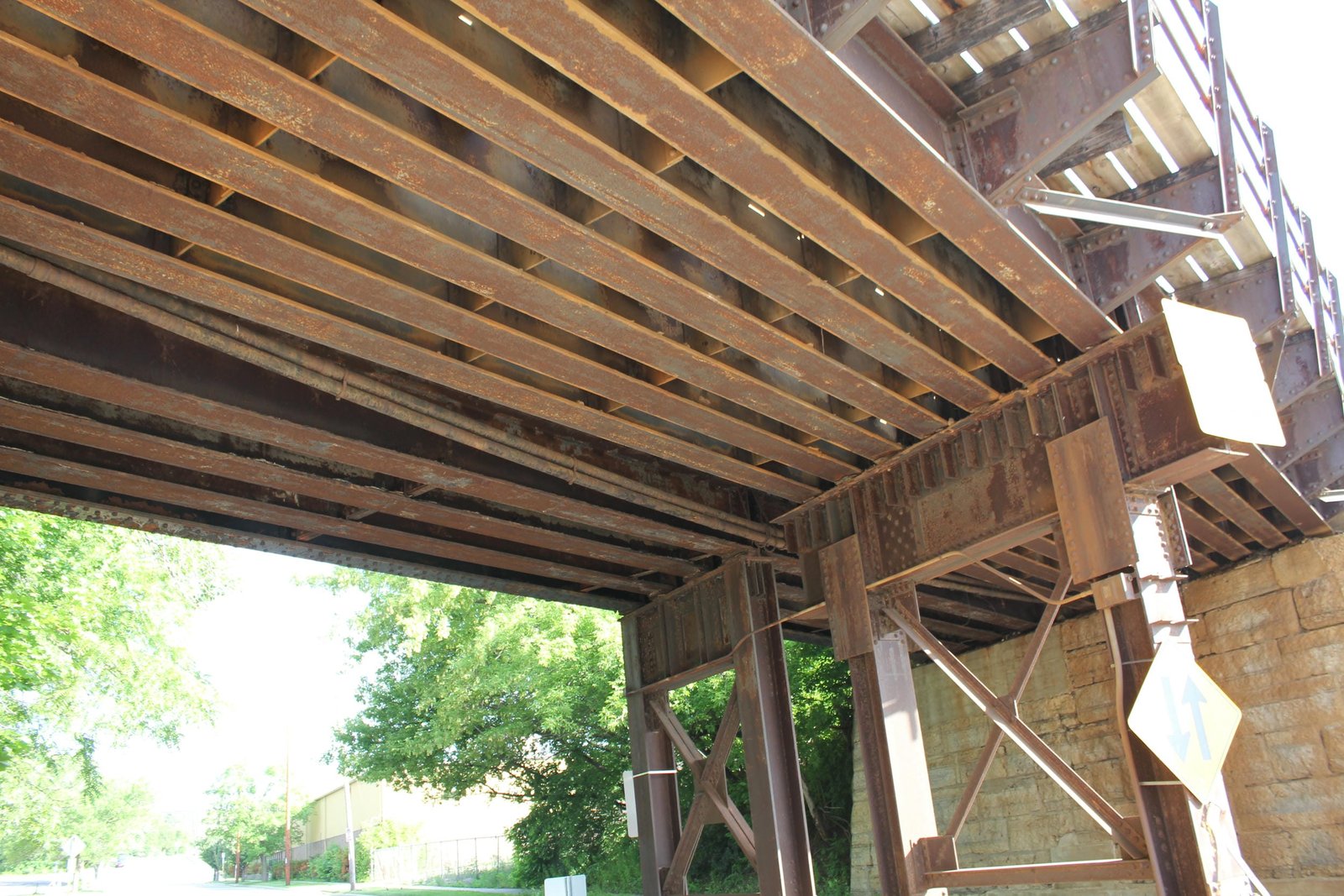 Under east track